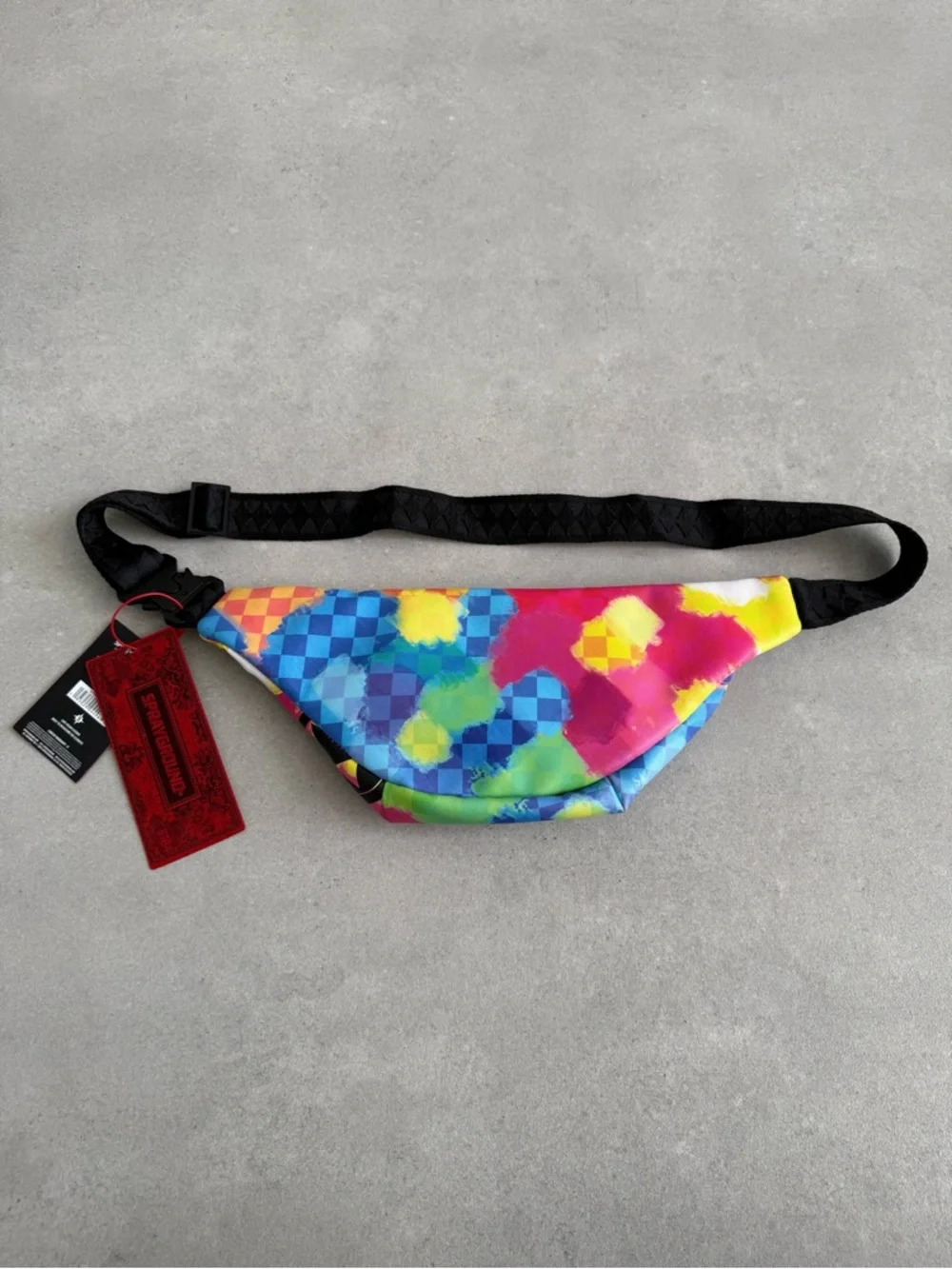 NWT SPRAYGROUND Vivid Livid & Splivid crossbody/waist bag
